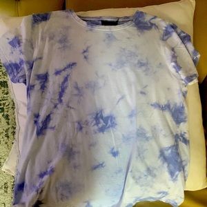 Brand is Sinsay (European brand), Size M, colour white and purple